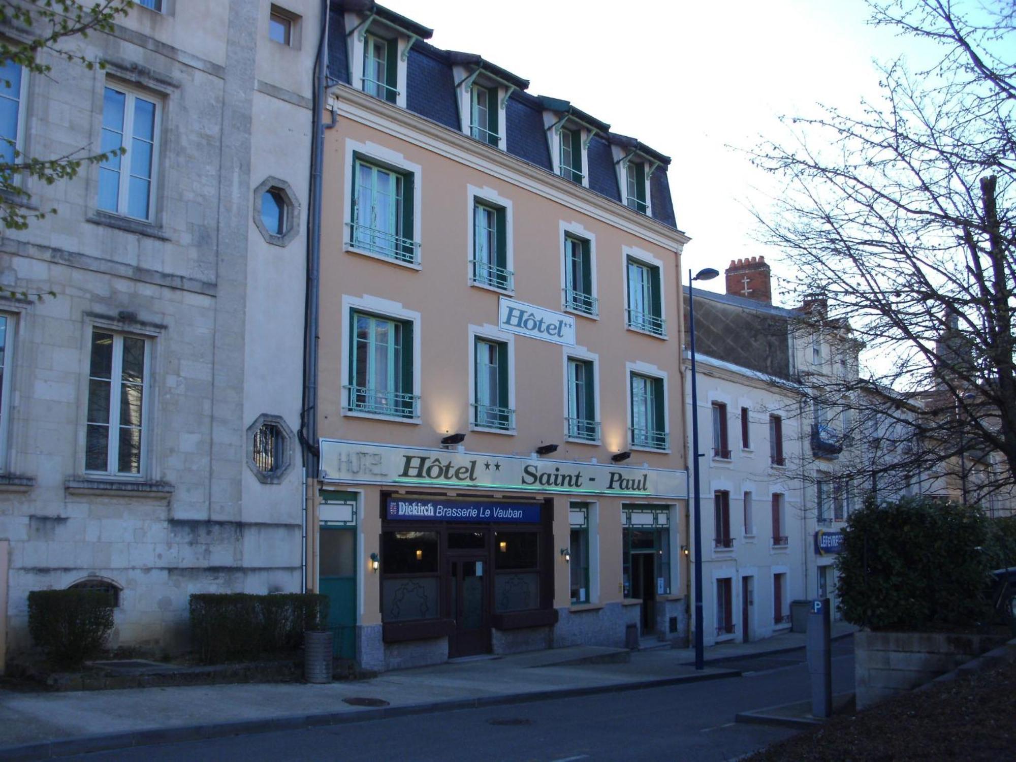 Hotel Bar Restaurant Saint Paul Verdun-sur-Meuse Eksteriør billede