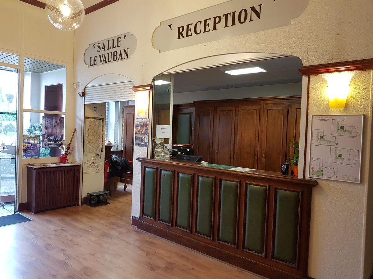 Hotel Bar Restaurant Saint Paul Verdun-sur-Meuse Eksteriør billede