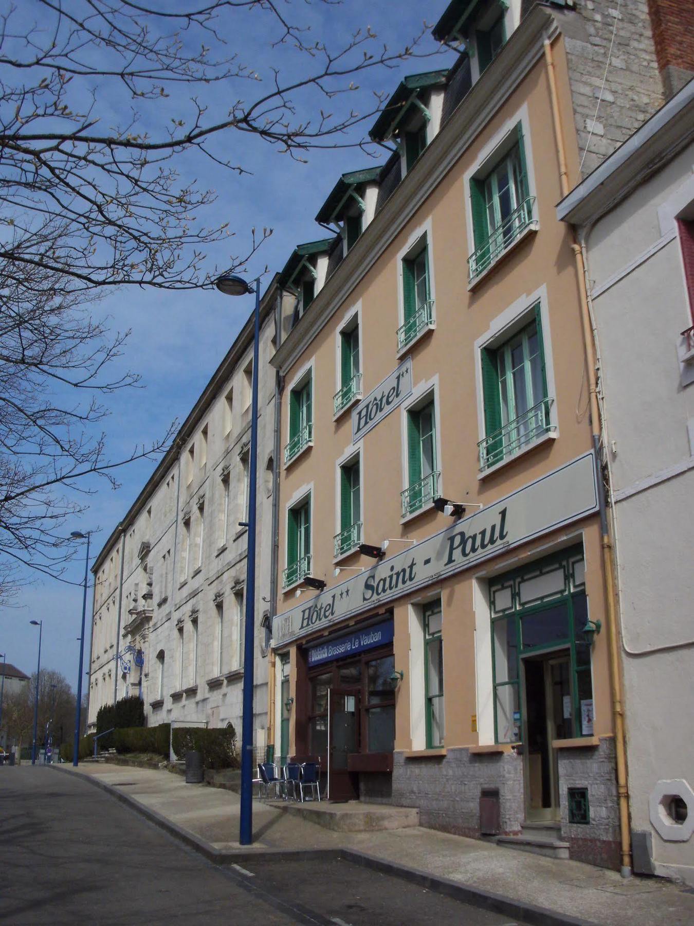 Hotel Bar Restaurant Saint Paul Verdun-sur-Meuse Eksteriør billede